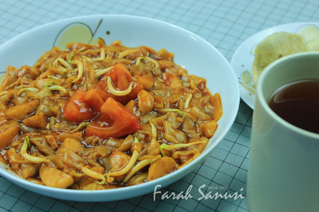 Resepi Kuey Teow Goreng Basah ~ Blog Farah Sanusi