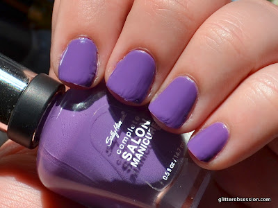 sally hansen good to grape, sally hansen good to grape swatch, sally hansen good to grape nail swatch