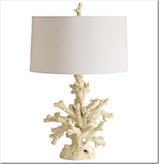 Coral lamp