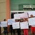 Protestan colonos ante la CFE por los altos costos de consumo de energìa elèctrica