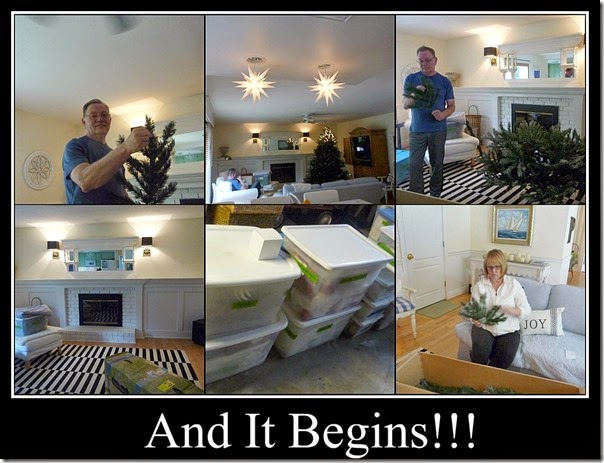 Ribbet collage Christmas prep 2014