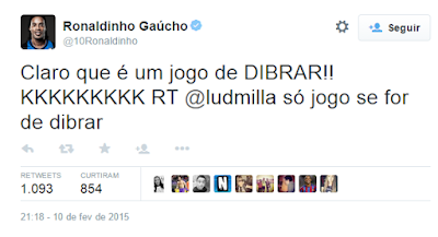 ronaldinho gaúcho twitter