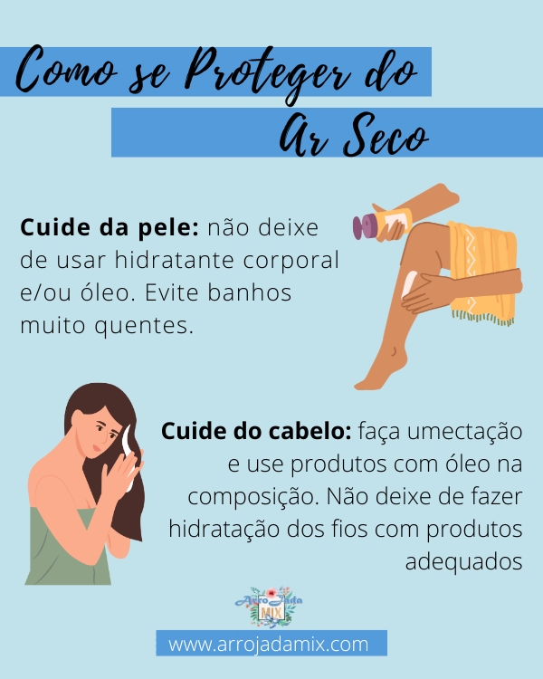 Como se proteger do ar seco