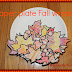 Paper plate "Fall" wreath 