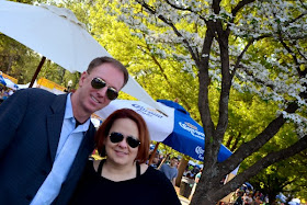 Atlanta Dogwood Festival, with MODA Exec Dir Laura Flusche