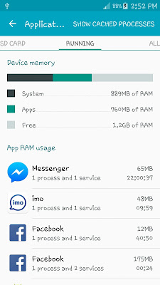 How to check Mobile Ram