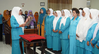 Pj. Wali Kota Bima Hadiri Pelantikan Ketua GOW Kota Bima