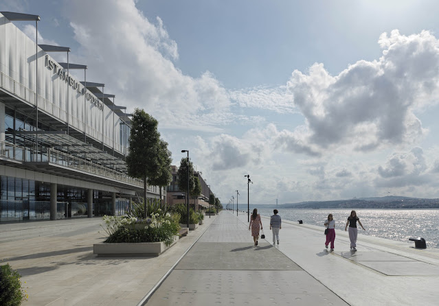 Nuovo museo d'arte contemporanea Istanbul architettura Renzo Piano lungomare