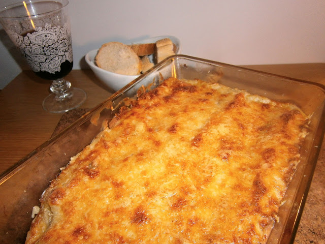 Canelones de champiñones