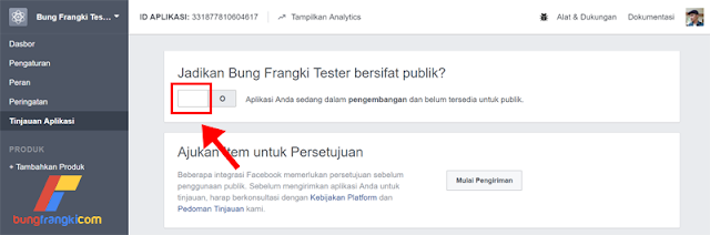 Cara mendapatkan Facebook App ID