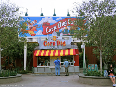 Corn Dog Castle Disney California Adventure Paradise Pier dogs