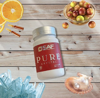 SAF PURE CRYSTAL SKIN WHITENING SUPPLEMENT