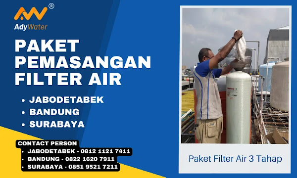 Cara Menjernihkan Air Sumur Bor dengan Filter Air dari Ady Water