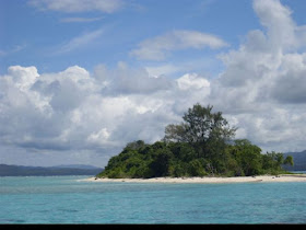 pulau pombo lautnya hijau