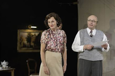 Nancy Carroll and Roger Allam in David Hare's 'The Moderate Soprano'