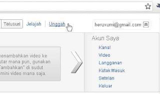 Cara Kirim dan Upload Video ke YouTube