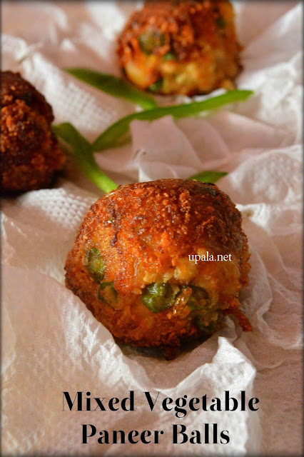 mixed veg paneer balls