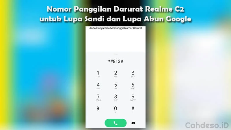 Panggilan Darurat Realme C2