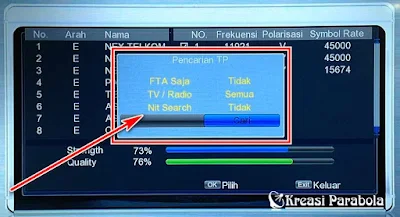 Parameter Scan Nex Parabola Merah