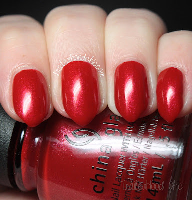 china glaze rebel swatches review y'all red-y for this