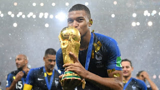 Kylian Mbappe wins 2018 FIFA World Cup