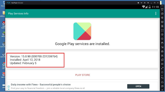 Langkah - Langkah Cara Memperbarui Play Store Services