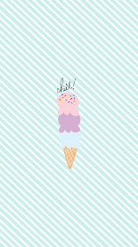 Ice cream iPhone wallpaper