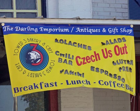 Czech Us Out Sign