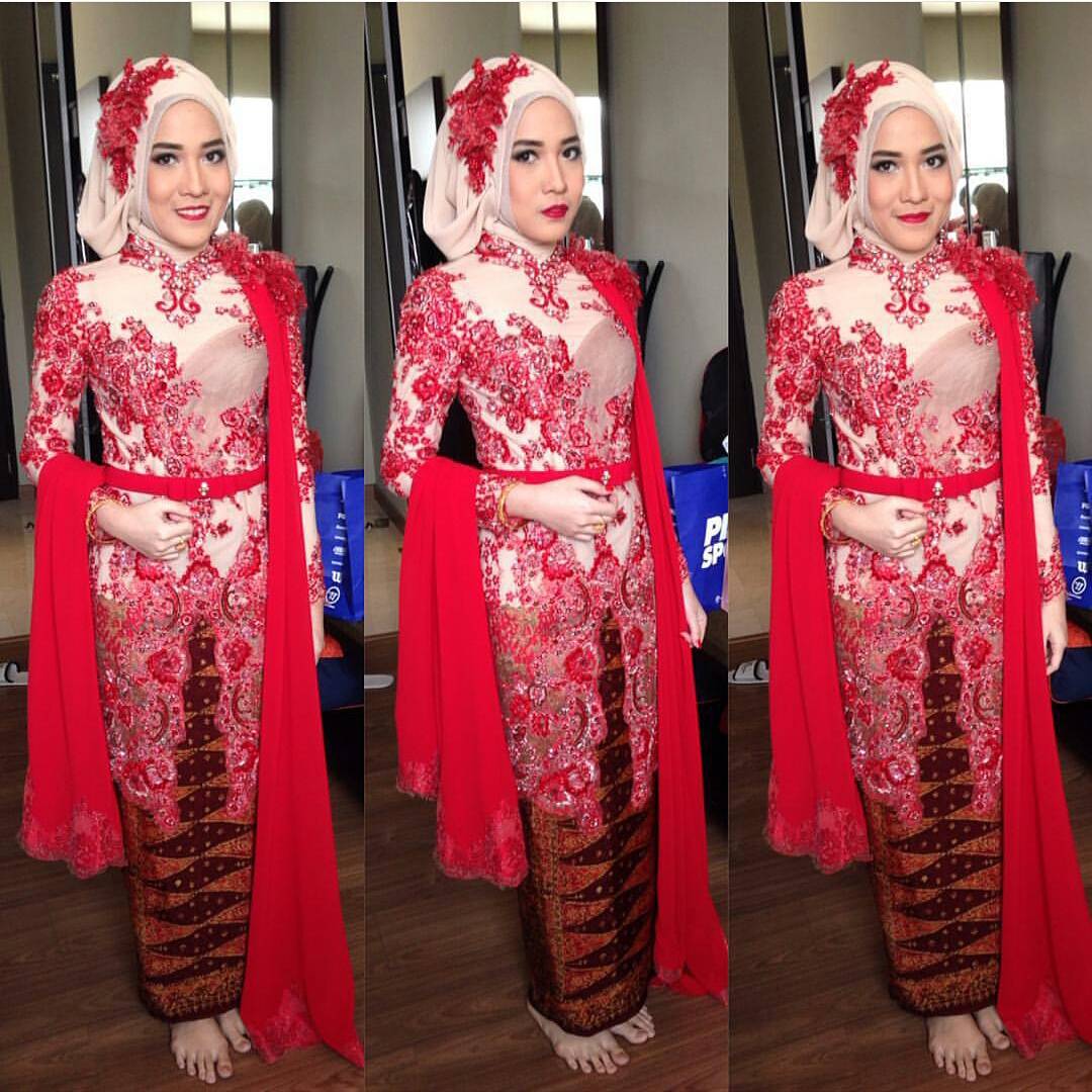 Model Baju Kebaya  Muslim Terbaru untuk Remaja  dengan 