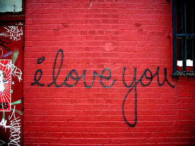 Graffiti Alphabet "i love you". Graffiti writing letters I love you on the 