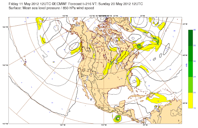 ECMWF forecast for May 20, 2012