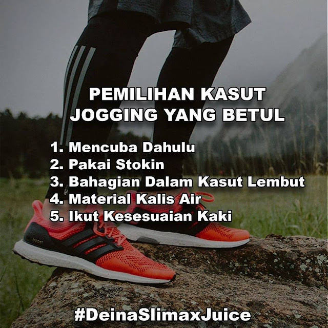 PEMILIHAN KASUT JOGGING YANG BETUL