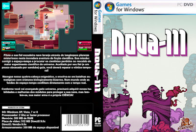 Jogo Nova-111 PC DVD Capa