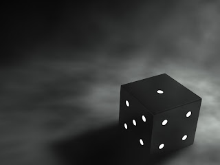 Dice Black wallpaper