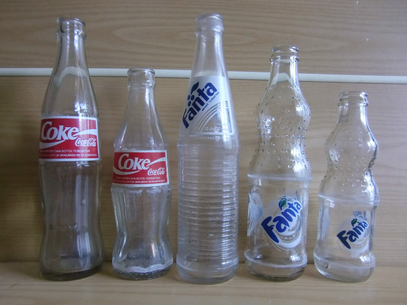 CILEGON ANTIK Botol  Soft Drink Coca  Cola  Coke dan Fanta 