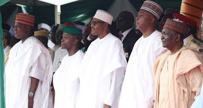 Buhari, Saraki, Osinbajo and Dogara Dazzle At Nigeria's Independence Day Celebration