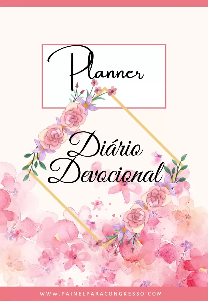 baixar planner gratuito DIÁRIO DEVOCIONAL