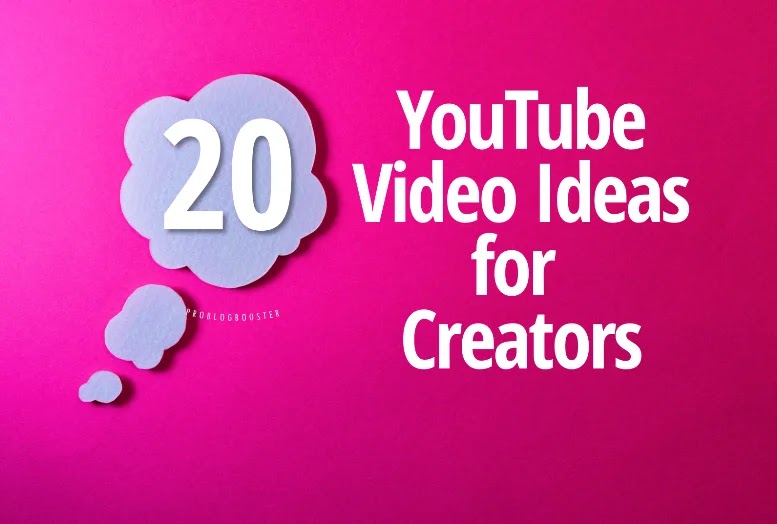 YouTube Video Ideas: Discover top YouTube video ideas to start your channel and showcase your talent and skills to make money online with video marketing. Whether you're a makeup artist, gamer, chef, or fitness enthusiast, there's something for everyone on this list. Get inspired and create engaging content that resonates with your target audience. With the right strategy and approach, you can turn your YouTube channel into a lucrative source of income. So, grab your camera, hit record, and start sharing your passion with the world!