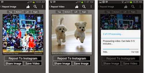 Cara Repost Foto Video Instagram Android