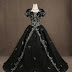 Gothic theme wedding dresses