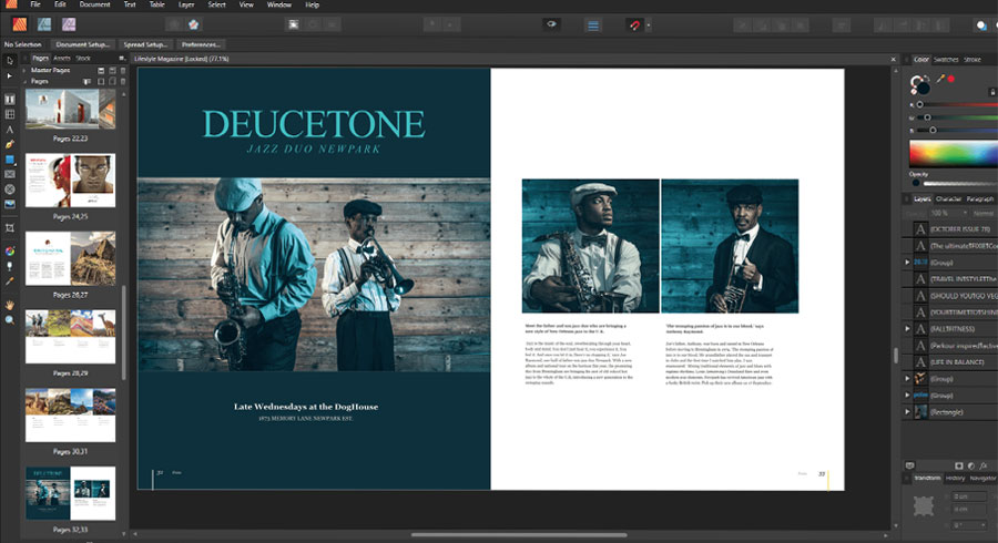 Free Download Serif Affinity Publisher 2020