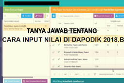 Tanya Jawab Mengenai Input Nilai Raport dan Nilai Ujian di Dapodik 2018b