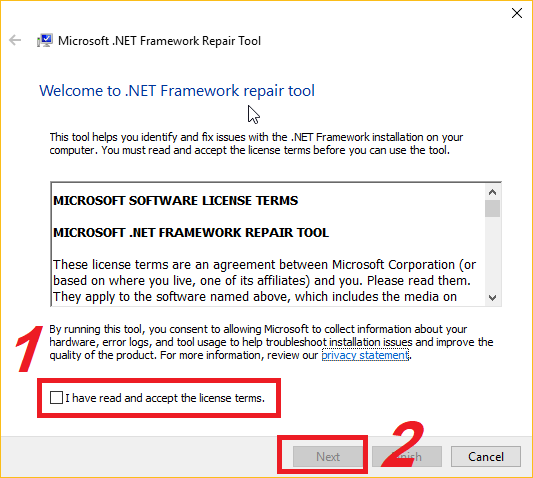 حل جميع مشاكل NET Framework مع أداة NET Framework Repair Tool