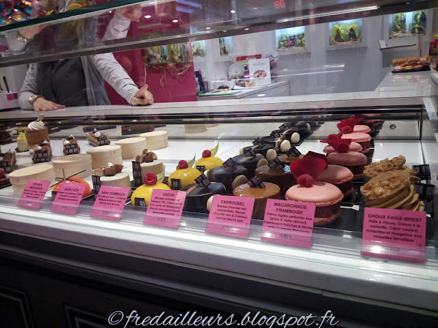 Lyon, les Halles Bocuse pâtisserie