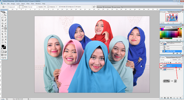 Membuat Lukisan Foto Sederhana Dengan Sketch Note Paper di Photoshop