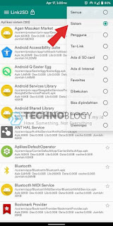 Cara hapus aplikasi bawaan sistem dengan link2sd