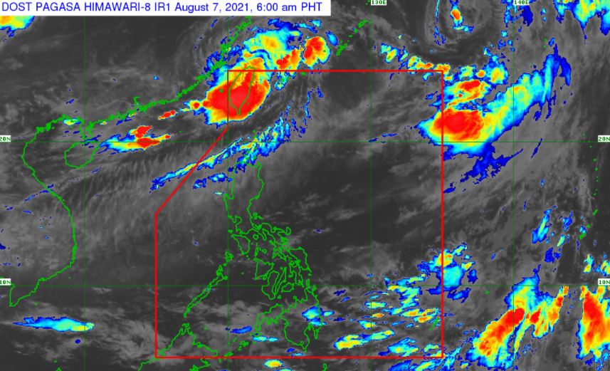 Satellite image of Southwest Monsoon