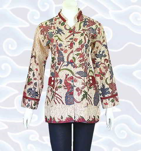 model baju batik pesta