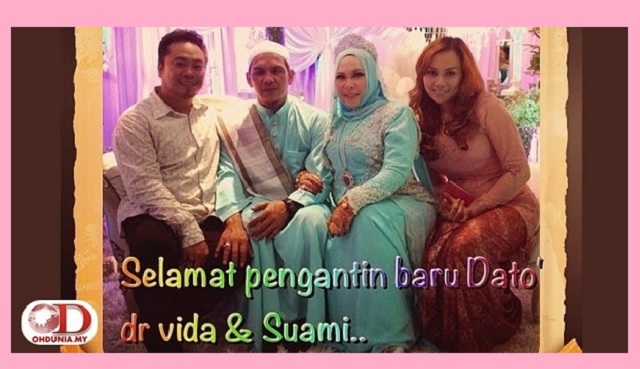 11 Gambar Perkahwinan Dato' Seri Vida, Pengasas Produk Qu 