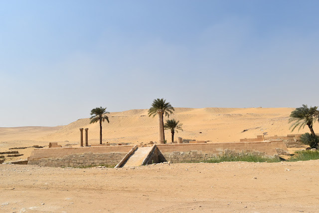 foto da região de Saqqara  